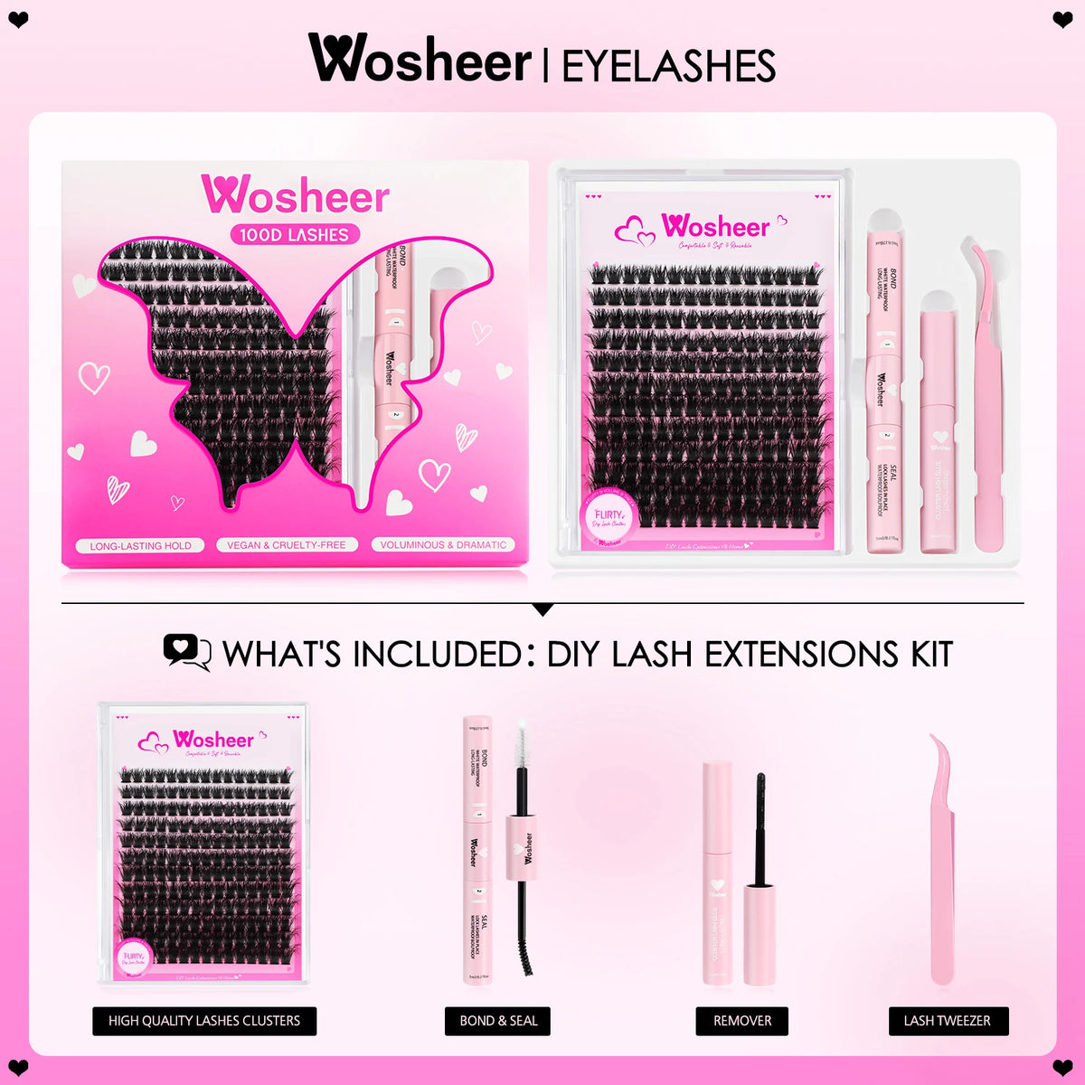 Fluffy Volume DIY Lash Kit