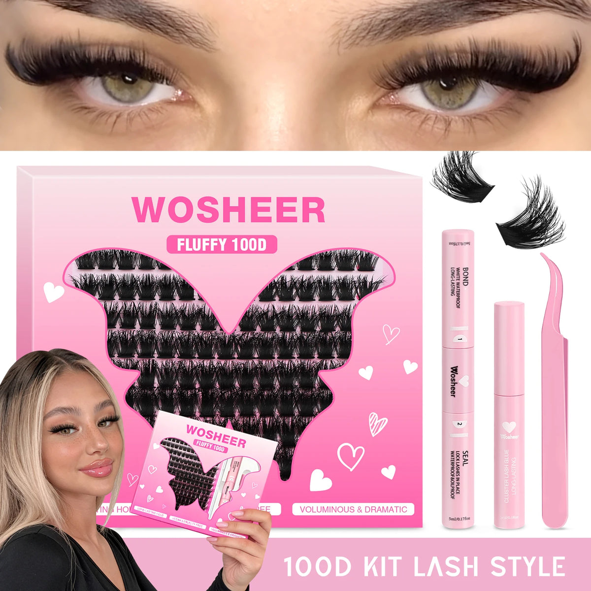 Fluffy Volume DIY Lash Kit
