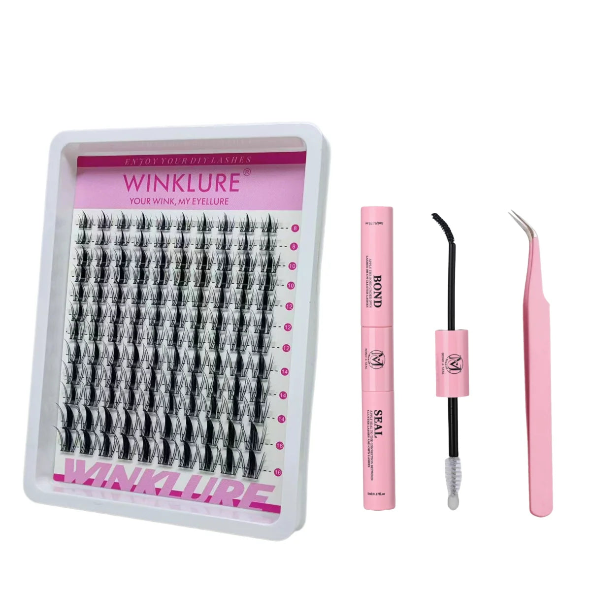 Manga Lash Clusters Kit – Bond & Seal Included