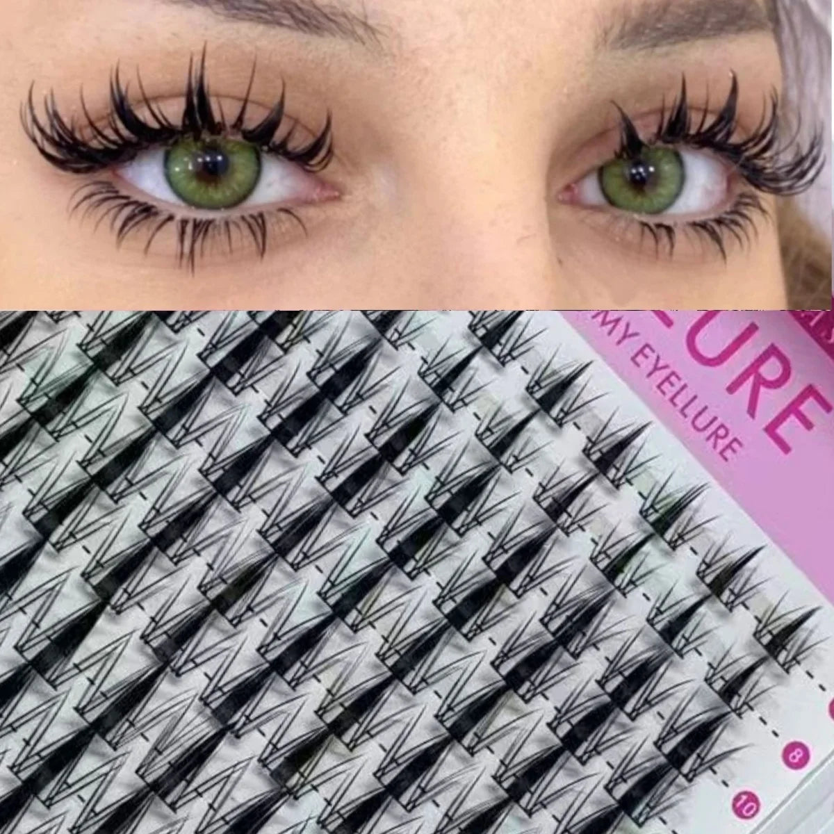 Manga Lash Clusters Kit – Bond & Seal Included