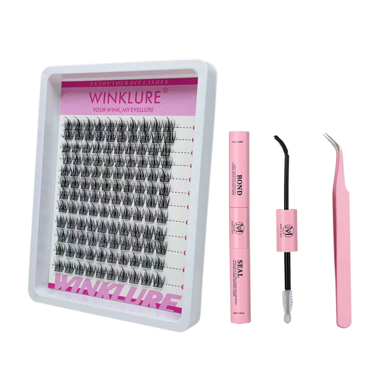 Manga Lash Clusters Kit – Bond & Seal Included