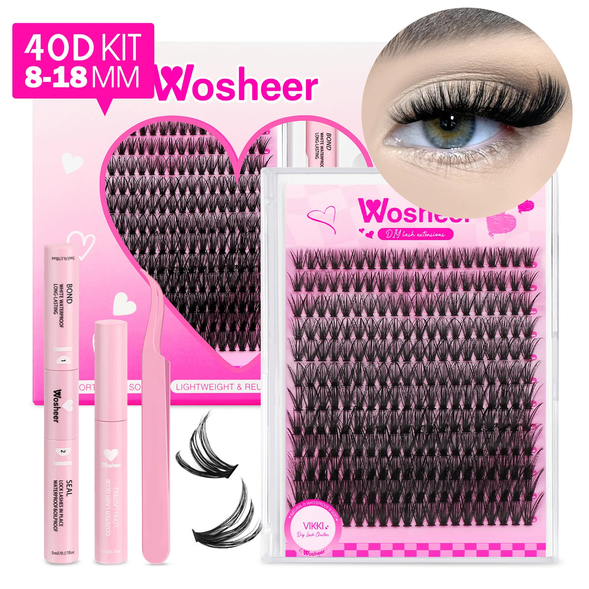 Fluffy Volume DIY Lash Kit